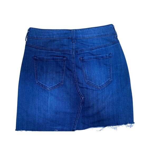 Junior Celebrity Pink Skirt Womens Junior  Size 3/26 Denim Blue Short - Picture 2 of 5